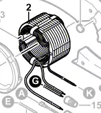 Epanouissement polaire 1 609 203 J56 BOSCH